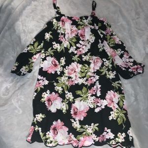 Brand New Floral Off Shoulder Dress